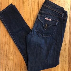 Hudson Jeans Dark Blue Straight Leg Denim